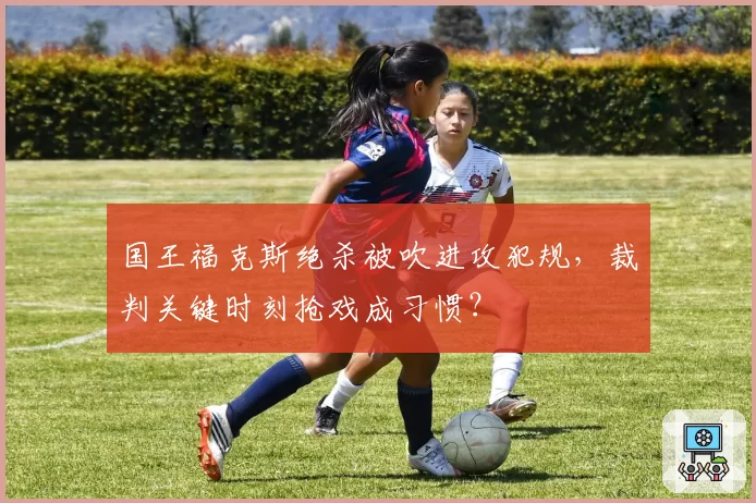国王福克斯绝杀被吹进攻犯规，裁判关键时刻抢戏成习惯？